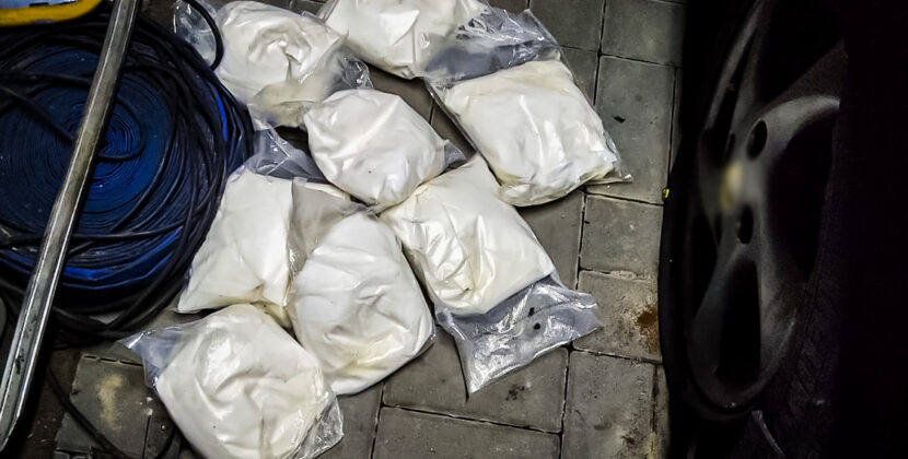 Zatrzymane 3 osoby podejrzane o przemyt 8 kg amfetaminy